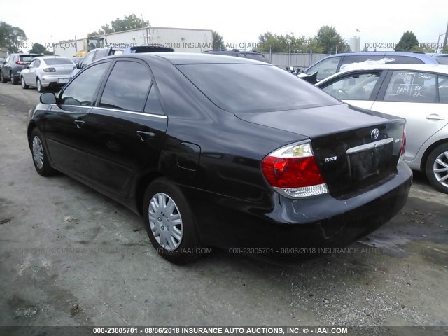 4T1BE32KX5U023596 - 2005 TOYOTA CAMRY LE/XLE/SE Qara foto 3
