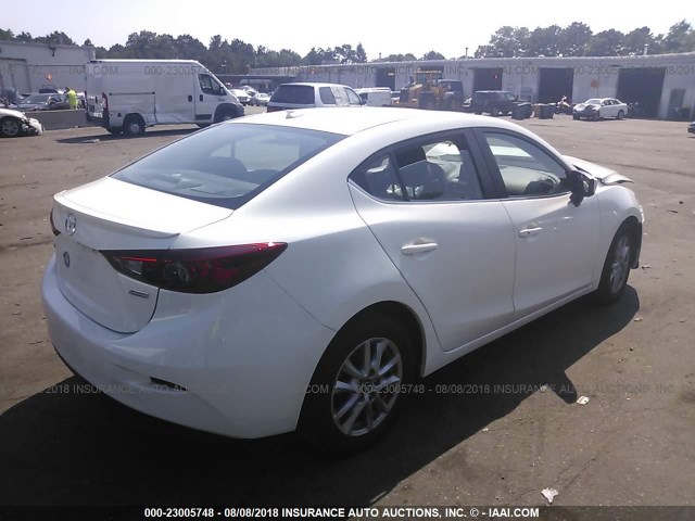 JM1BM1V74E1212054 - 2014 MAZDA 3 TOURING WHITE photo 4