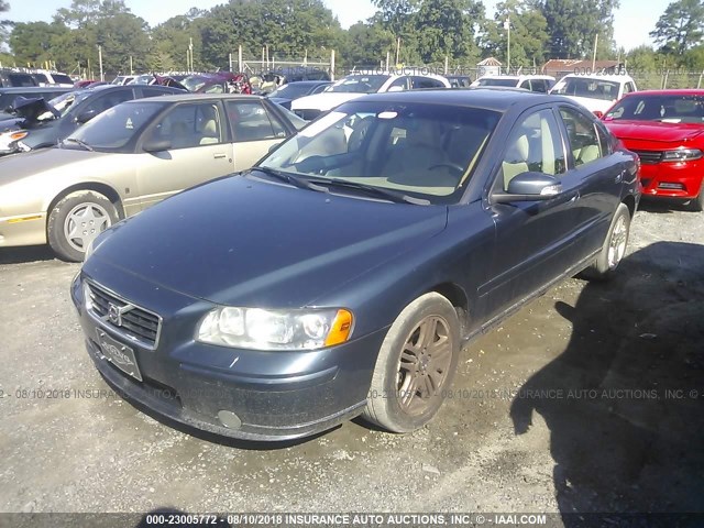 YV1RS592X82696072 - 2008 VOLVO S60 2.5T BLUE photo 2