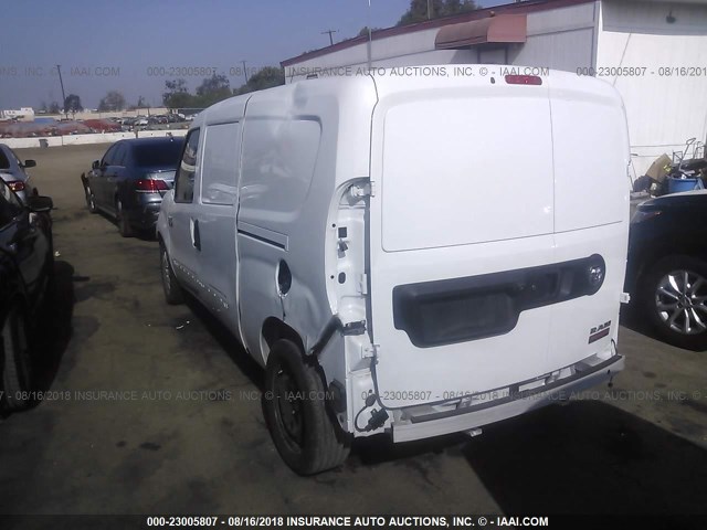 ZFBERFAT7G6C24824 - 2016 RAM PROMASTER CITY  WHITE photo 3