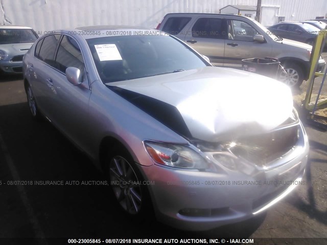 JTHCH96S160018288 - 2006 LEXUS GS GENERATION 200 300 SILVER photo 1