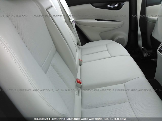 JN1BJ1CR1HW100724 - 2017 NISSAN ROGUE SPORT S/SV/SL SILVER photo 8