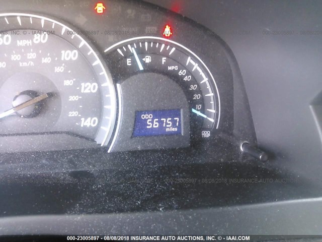 4T1BF1FK2CU585405 - 2012 TOYOTA CAMRY SE/LE/XLE შავი ფოტო 7