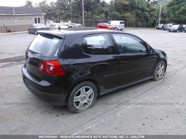 WVWEV71K26W082206 - 2006 VOLKSWAGEN NEW GTI BLACK photo 4