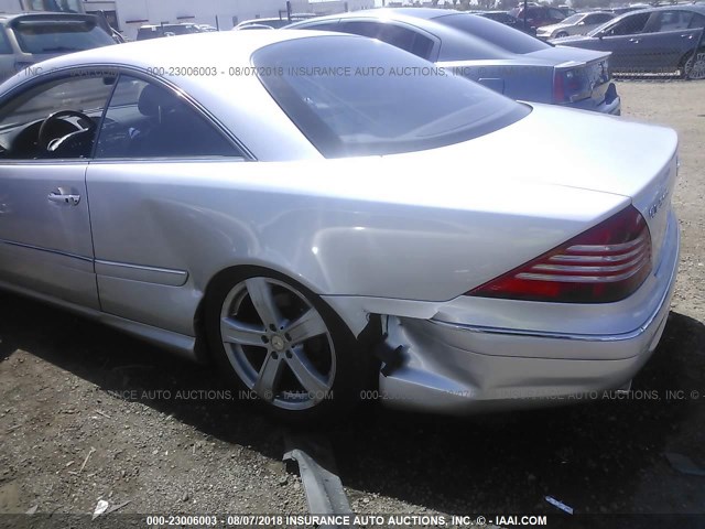 WDBPJ75JX2A029488 - 2002 MERCEDES-BENZ CL 500 SILVER photo 6