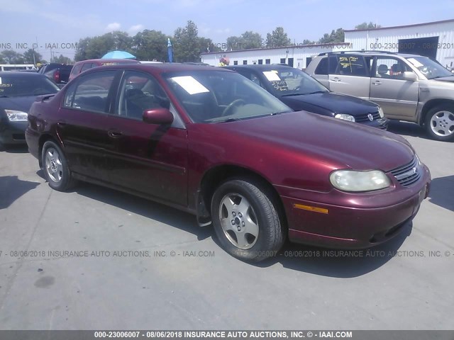 1G1NE52J32M573540 - 2002 CHEVROLET MALIBU LS RED photo 1