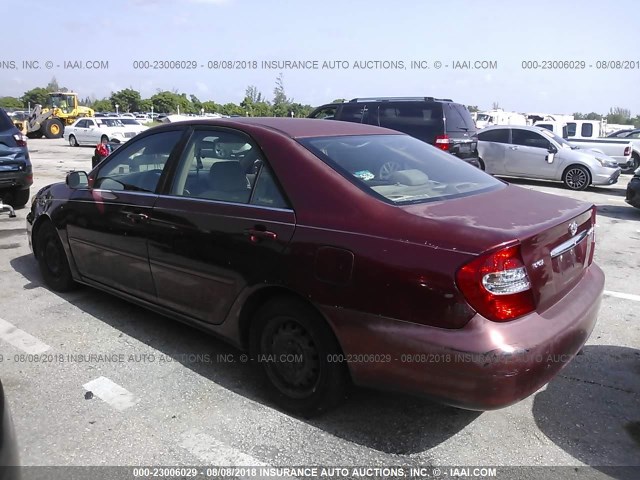 4T1BE32K94U281073 - 2004 TOYOTA CAMRY LE/XLE/SE Qırmızı foto 3