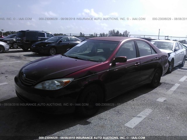 4T1BE32K94U281073 - 2004 TOYOTA CAMRY LE/XLE/SE Qırmızı foto 6
