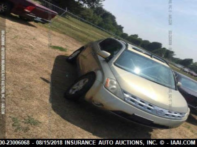 JN8AZ08W25W425800 - 2005 NISSAN MURANO SL/SE/S GOLD photo 1