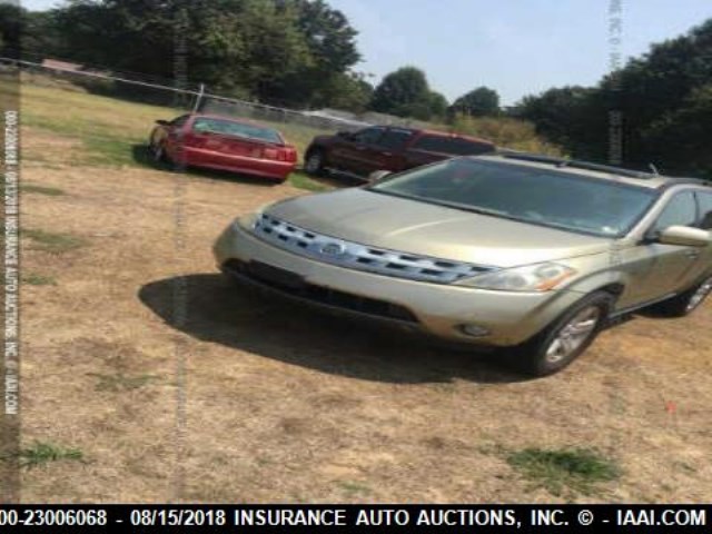 JN8AZ08W25W425800 - 2005 NISSAN MURANO SL/SE/S GOLD photo 2