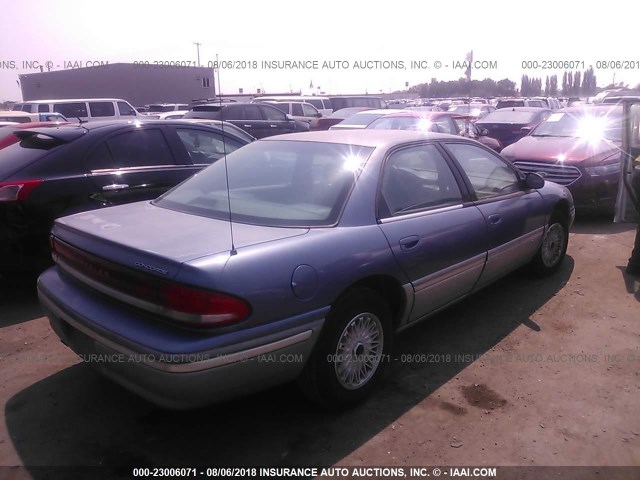 2C3HD56T1SH604973 - 1995 CHRYSLER CONCORDE BLUE photo 4