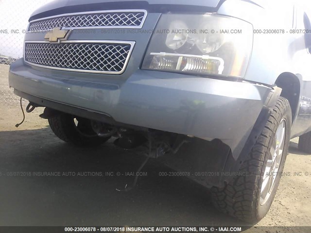 3GNFK12Y09G271329 - 2009 CHEVROLET AVALANCHE K1500 LS BLUE photo 6