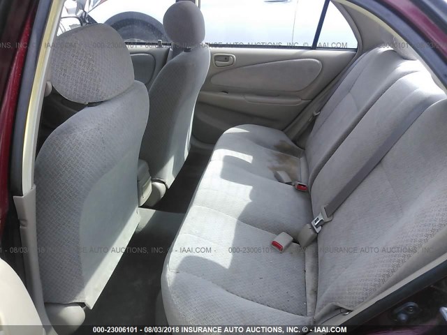 1NXBR12E1XZ231422 - 1999 TOYOTA COROLLA VE/CE/LE 红色 照片 8