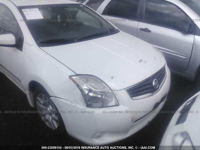 3N1AB6AP7CL689946 - 2012 NISSAN SENTRA 2.0/2.0S/SR/2.0SL WHITE photo 6