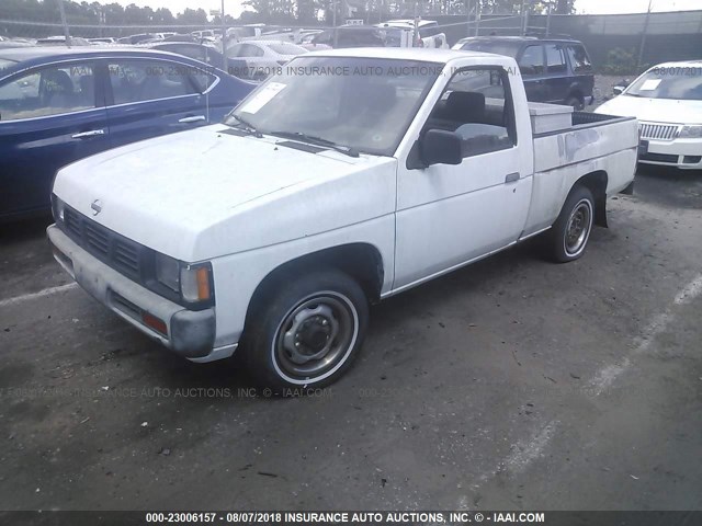 1N6SD11S7PC313880 - 1993 NISSAN TRUCK SHORT WHEELBASE WHITE photo 2