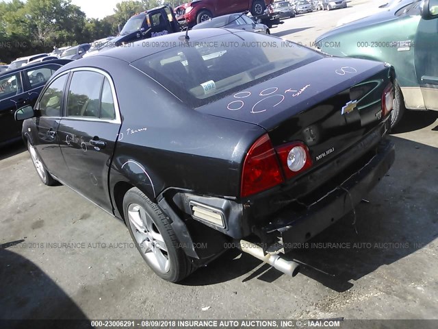1G1ZH57B28F239653 - 2008 CHEVROLET MALIBU 1LT 黑色 照片 3