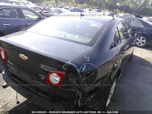 1G1ZH57B28F239653 - 2008 CHEVROLET MALIBU 1LT 黑色 照片 4