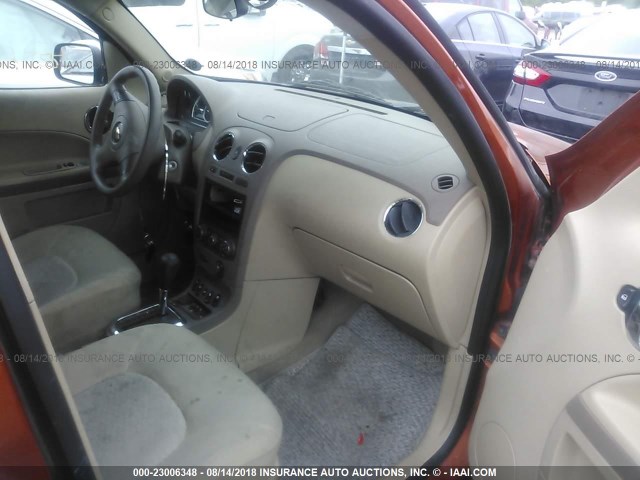 3GNDA13D26S668216 - 2006 CHEVROLET HHR LS Naranja foto 5