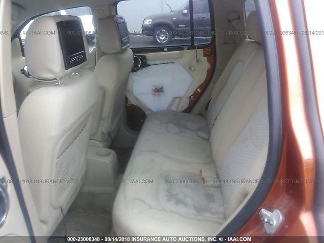 3GNDA13D26S668216 - 2006 CHEVROLET HHR LS Naranja foto 8