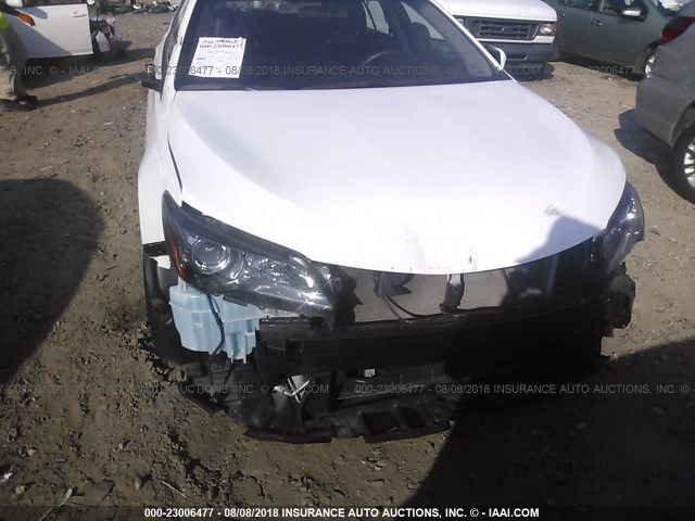 4T1BF1FK1FU082209 - 2015 TOYOTA CAMRY LE/XLE/SE/XSE WHITE photo 6