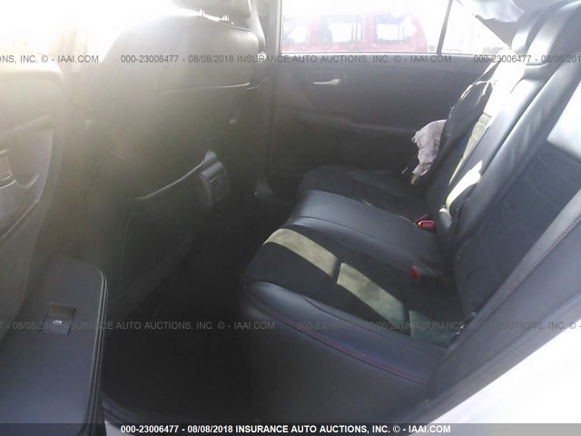 4T1BF1FK1FU082209 - 2015 TOYOTA CAMRY LE/XLE/SE/XSE WHITE photo 8