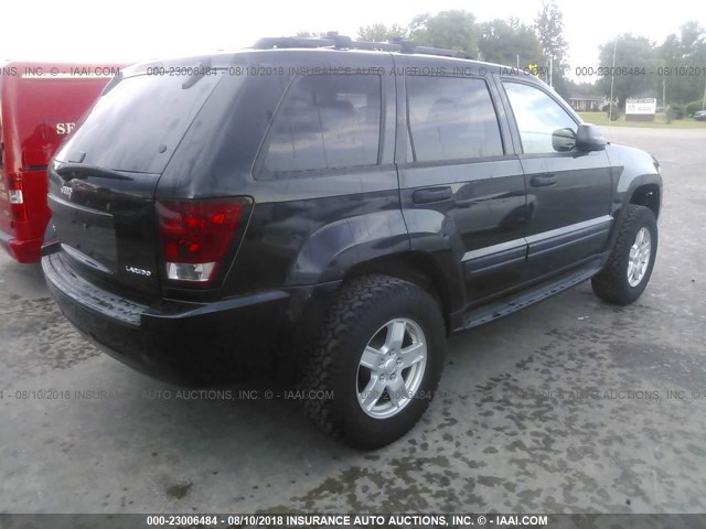 1J4HR48NX5C530184 - 2005 JEEP GRAND CHEROKEE LAREDO/COLUMBIA/FREEDOM 黑色 照片 4