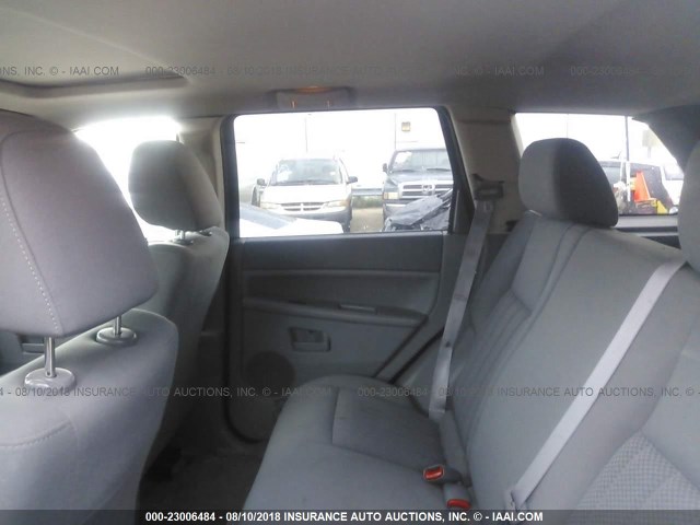 1J4HR48NX5C530184 - 2005 JEEP GRAND CHEROKEE LAREDO/COLUMBIA/FREEDOM 黑色 照片 8