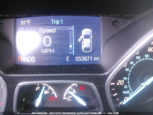 1FMCU9GX1EUC08120 - 2014 FORD ESCAPE SE 灰色 照片 7