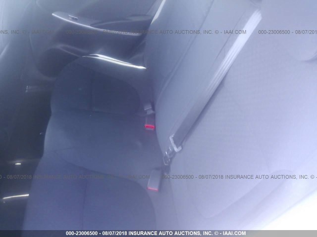 KMHCU5AE7DU066905 - 2013 HYUNDAI ACCENT GLS/SE SILVER photo 8