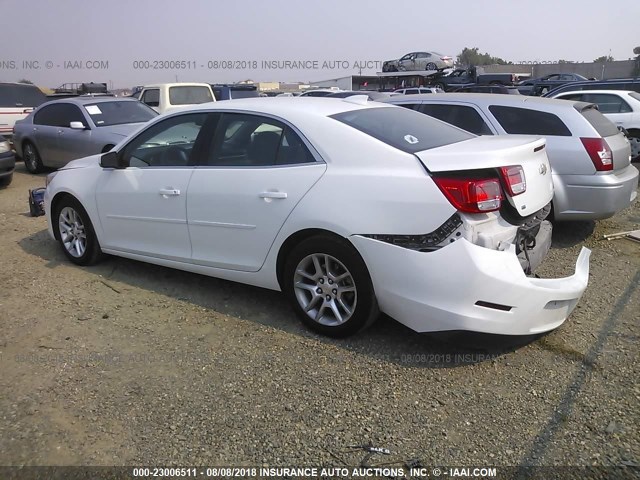 1G11C5SL5FF322471 - 2015 CHEVROLET MALIBU 1LT 白色 照片 3