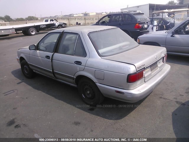 JN1EB31F7PU504006 - 1993 NISSAN SENTRA E/XE/GXE SILVER photo 3