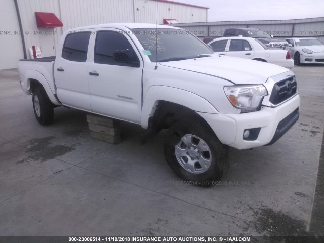 3TMLU4EN6EM145738 - 2014 TOYOTA TACOMA DOUBLE CAB 白色 照片 1