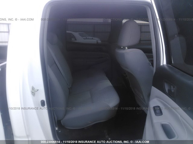 3TMLU4EN6EM145738 - 2014 TOYOTA TACOMA DOUBLE CAB 白色 照片 8