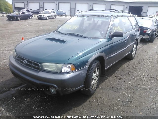 4S3BG6854X7608936 - 1999 SUBARU LEGACY OUTBACK/SSV/LIMITED/30TH GREEN photo 2