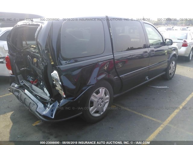 1GNDV23187D106855 - 2007 CHEVROLET UPLANDER LS 深蓝色 照片 4
