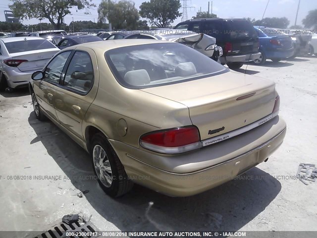 1C3EJ56X5TN284516 - 1996 CHRYSLER CIRRUS LX GOLD photo 3