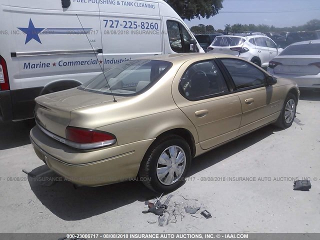 1C3EJ56X5TN284516 - 1996 CHRYSLER CIRRUS LX GOLD photo 4