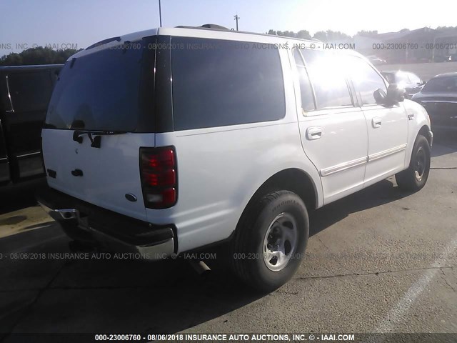 1FMRU15W11LB23140 - 2001 FORD EXPEDITION XLT WHITE photo 4