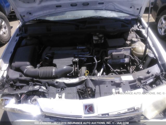 1G8AJ54F34Z228440 - 2004 SATURN ION LEVEL 2 白色 照片 10