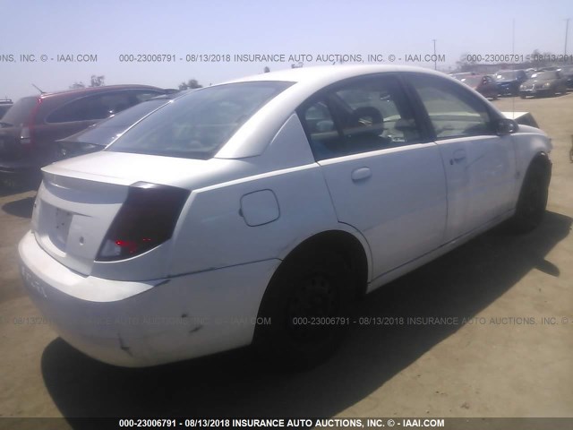 1G8AJ54F34Z228440 - 2004 SATURN ION LEVEL 2 白色 照片 4