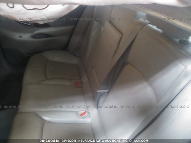 1G4GE5EV3AF136151 - 2010 BUICK LACROSSE CXS WHITE photo 8