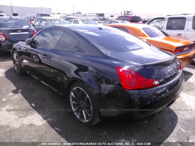 JNKCV64E08M125851 - 2008 INFINITI G37 JOURNEY/SPORT BLACK photo 3