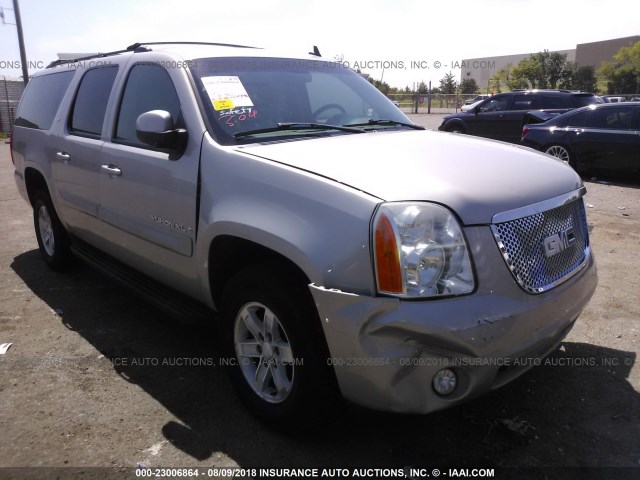 1GKFK16347R383950 - 2007 GMC YUKON XL K1500 SILVER photo 1