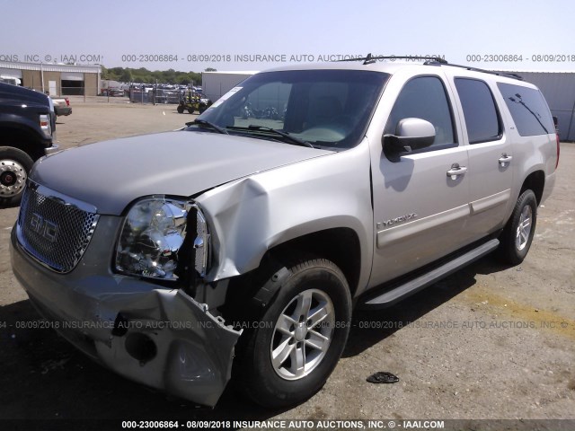 1GKFK16347R383950 - 2007 GMC YUKON XL K1500 SILVER photo 2