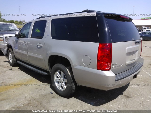 1GKFK16347R383950 - 2007 GMC YUKON XL K1500 SILVER photo 3