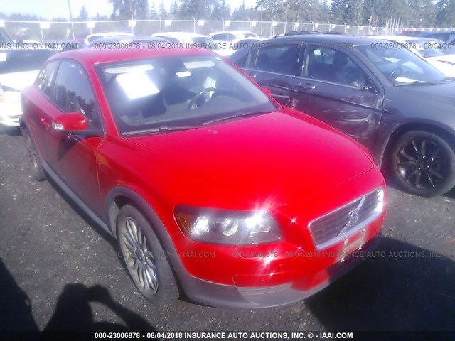 YV1MK672292136597 - 2009 VOLVO C30 T5 RED photo 1