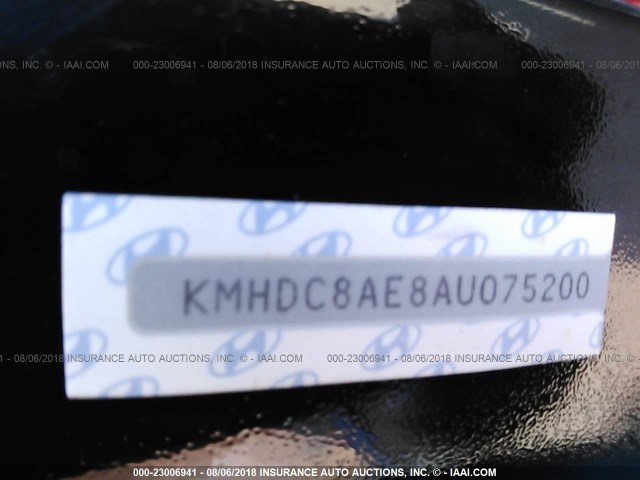 KMHDC8AE8AU075200 - 2010 HYUNDAI ELANTRA TOURING GLS/SE BLACK photo 9