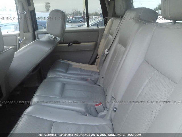 1FMFU19528LA04589 - 2008 FORD EXPEDITION LIMITED SILVER photo 8