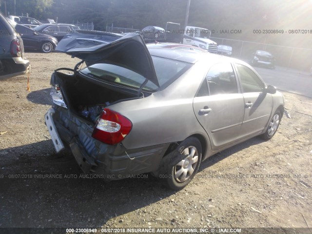 4T1BE32K23U737736 - 2003 TOYOTA CAMRY LE/XLE/SE 灰色 照片 4