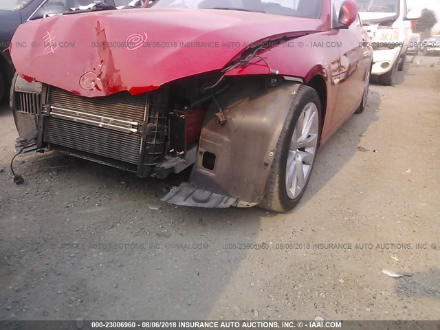 WBADW7C58DE731264 - 2013 BMW 328 I SULEV RED photo 6